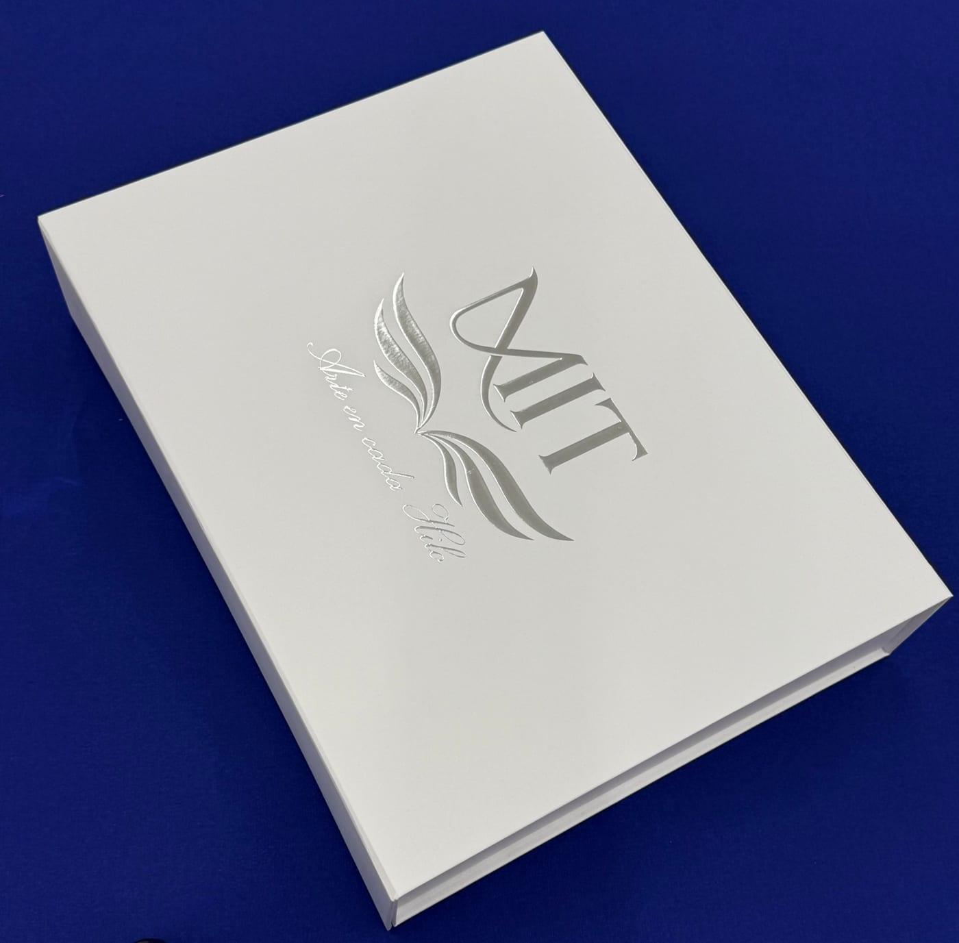 MIT box, angled view
